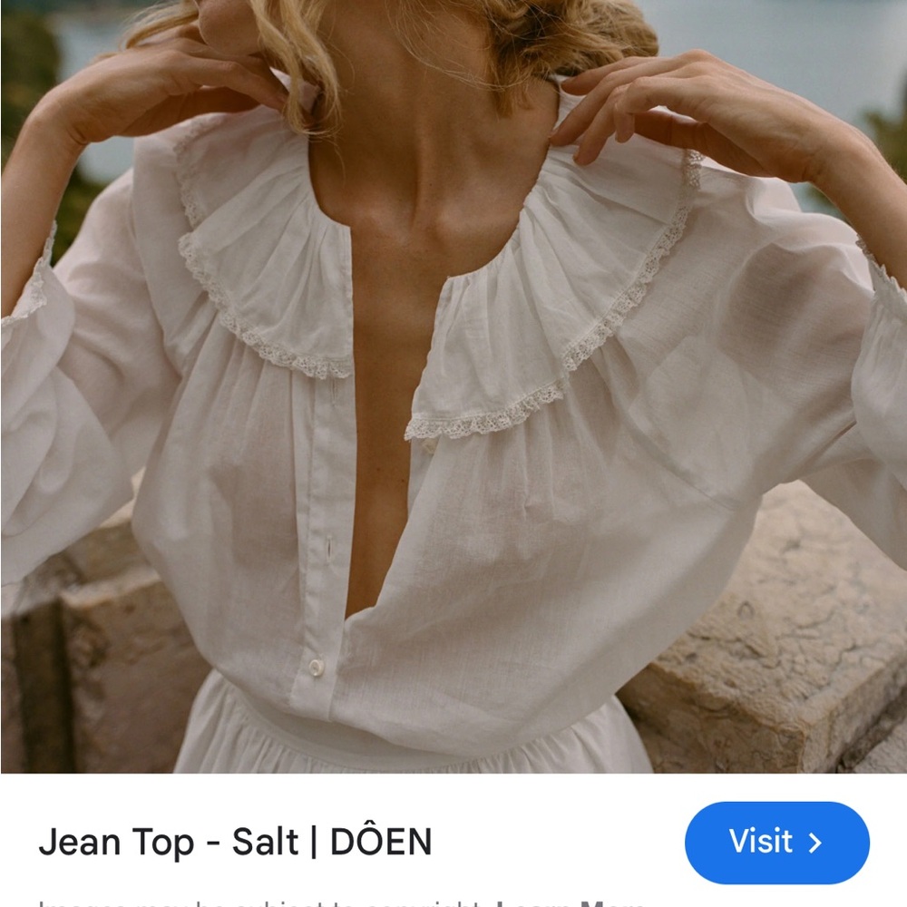 Doen top, worn once